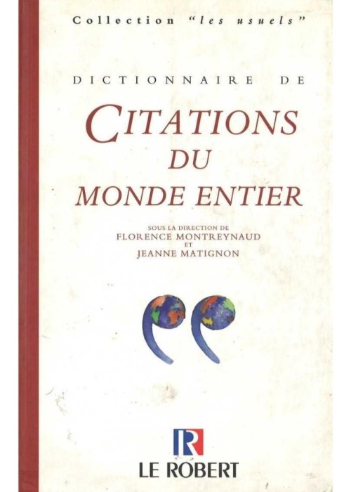Dictionnaire usuels de citations du monde entier