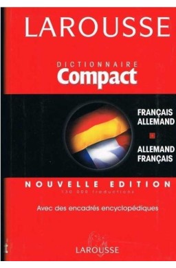 Dictionnaire Compact francais-allemand