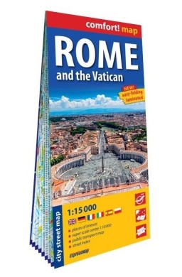 Comfort! map Rzym i Watykan 1:15 000