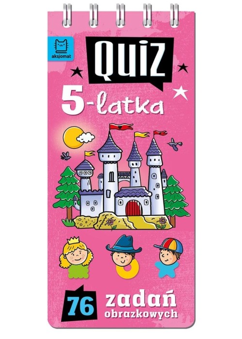Quiz 5-latka. 76 zadań obrazkowych