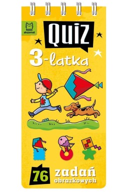 Quiz 3-latka. 76 zadań obrazkowych
