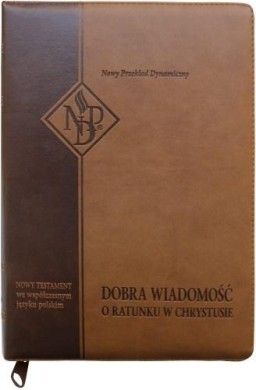 Nowy Testament NPD suwak paginatory ciemnobrązowy