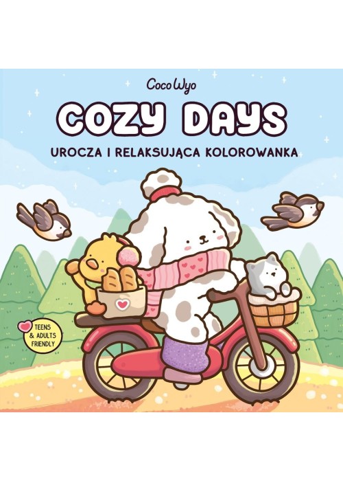 Cozy Days. Urocza i relaksująca kolorowanka