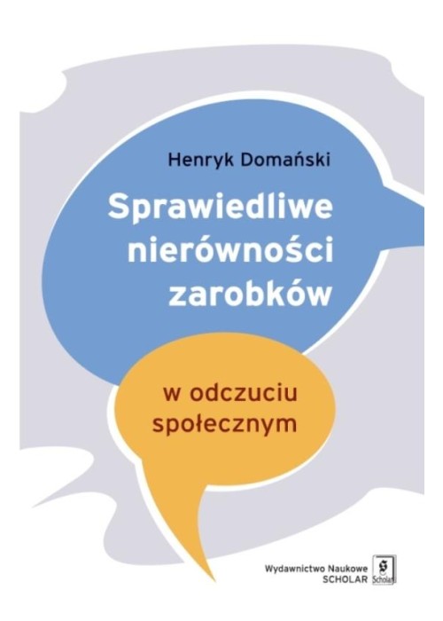 Sprawiedliwe nierówności zarobków w odczuciu...