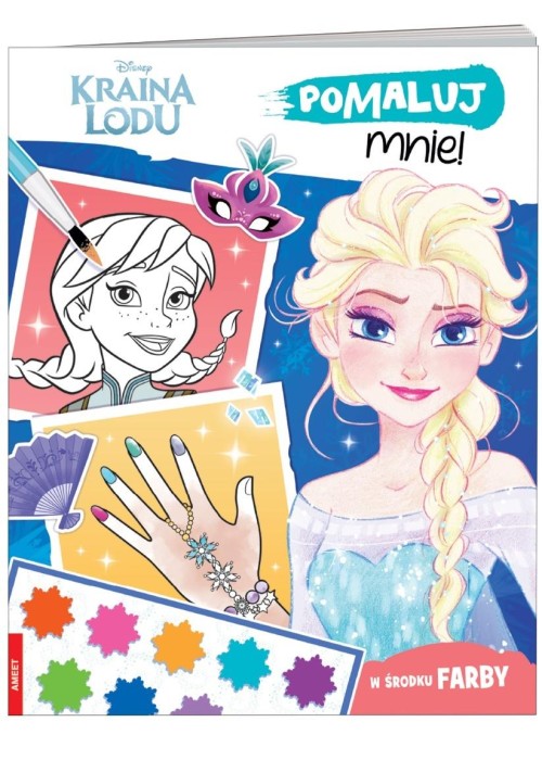 Disney Kraina Lodu. Pomaluj mnie!
