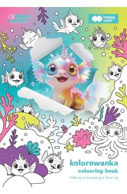 Kolorowanka Aqua Cuties A4 HAPPY COLOR