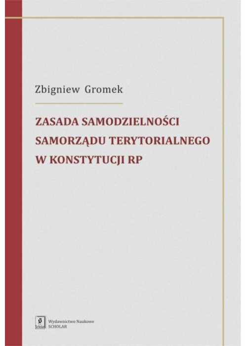 Zasada samodzielności samorządu terytorialnego...