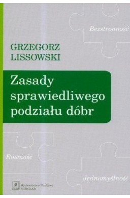 Zasady sprawiedliwego podziału dóbr