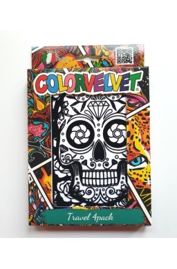 Malowanka welwetowa Zestaw na podróż