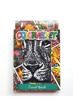 Malowanka welwetowa Zestaw na podróż