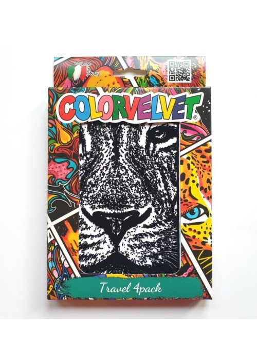 Malowanka welwetowa Zestaw na podróż