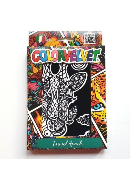 Malowanka welwetowa Zestaw na podróż