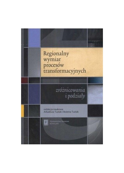 Regionalny wymiar procesów transformacyjnych
