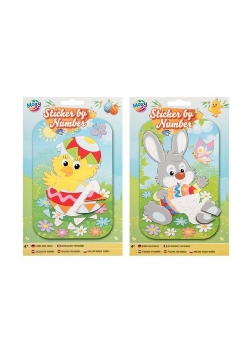 Naklejki wielkanocne MIX