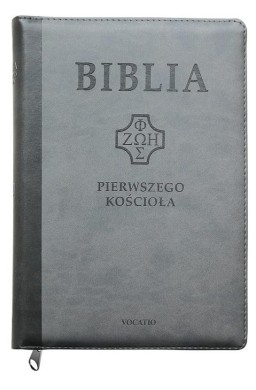 Biblia pierwszego Kościoła z paginat. suwak szary