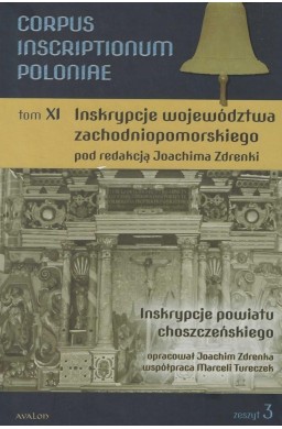 Corpus Inscriptionum Poloniae Tom XI zeszyt 3