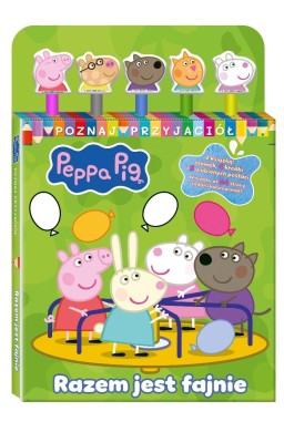 Peppa Pig. Poznaj przyjaciół. Razem jest fajnie