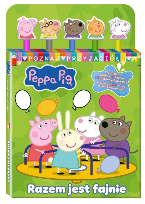 Peppa Pig. Poznaj przyjaciół. Razem jest fajnie