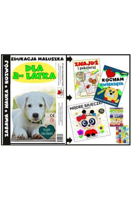 Edukacja maluszka - zestaw książek dla 2 latka