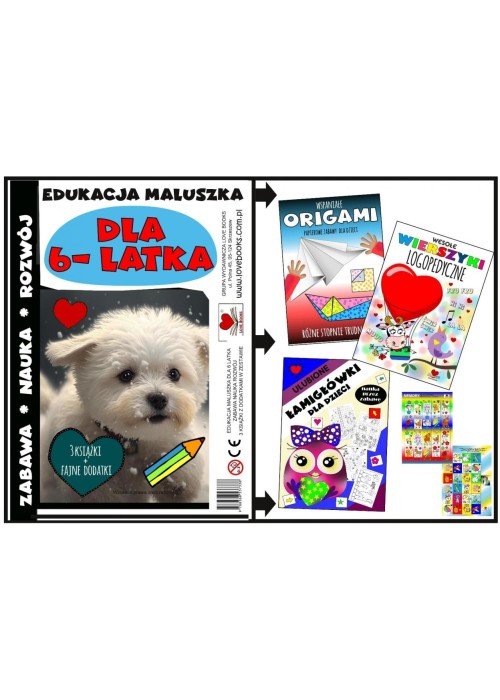 Edukacja maluszka - zestaw dla 6 latka