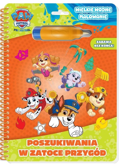 Psi Patrol Wielkie wodne malowanie Poszukiwania...
