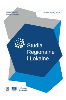 Studia Regionalne i Lokalne 1/2024