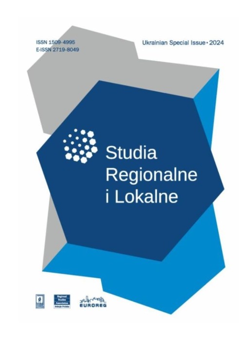 Studia Regionalne i Lokalne Ukrainian Special Issu