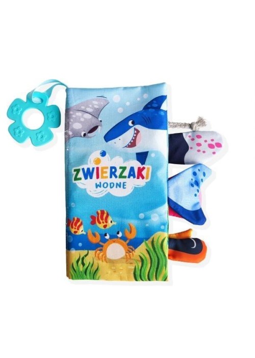 Zwierzaki wodne. Książeczka sensoryczna