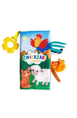 Zwierzaki z farmy. Książeczka sensoryczna