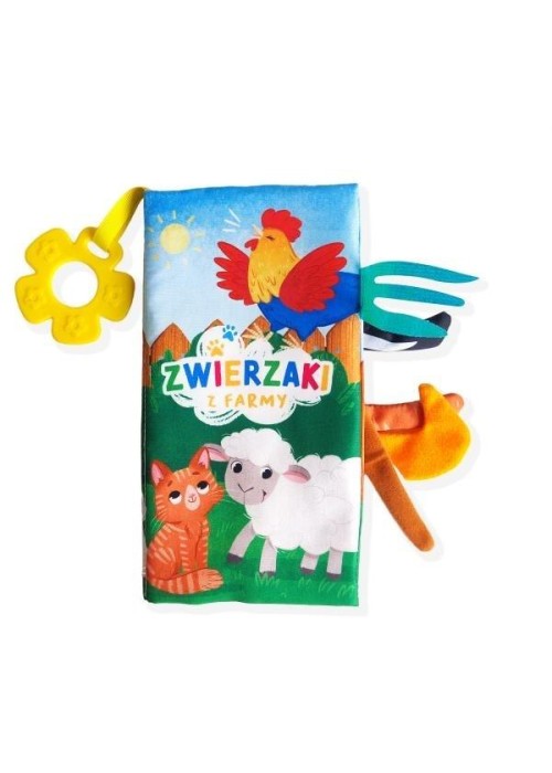 Zwierzaki z farmy. Książeczka sensoryczna