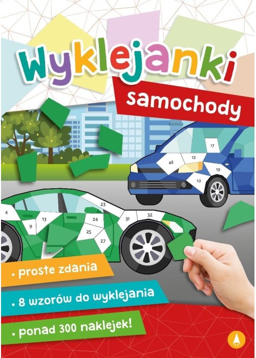 Wyklejanki. Samochody
