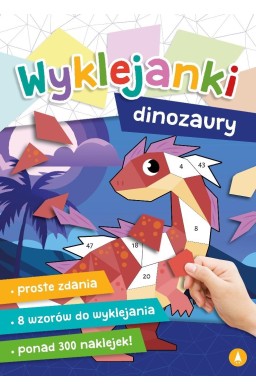 Wyklejanki. Dinozaury
