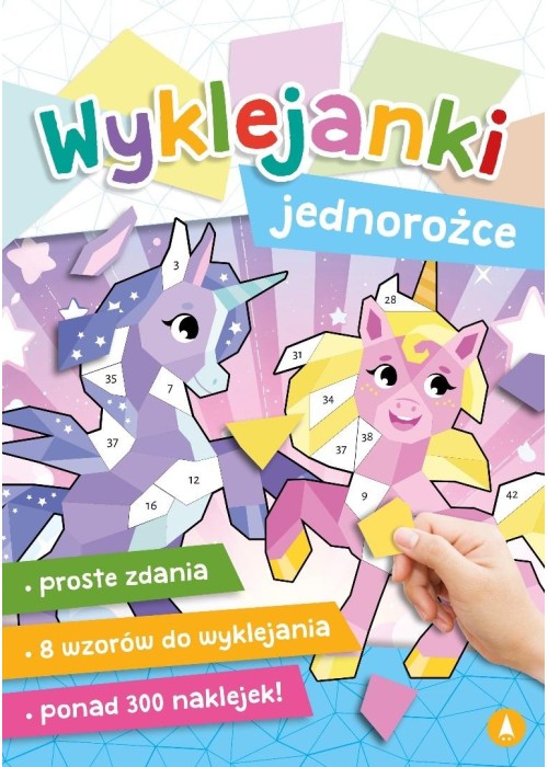 Wyklejanki. Jednorożce