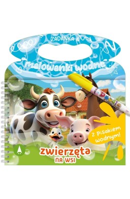 Zadanka & malowanki wodne. Zwierzęta na wsi