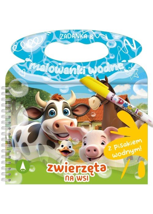 Zadanka & malowanki wodne. Zwierzęta na wsi