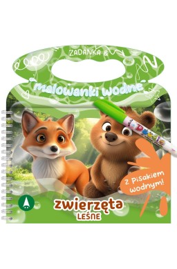 Zadanka & malowanki wodne. Zwierzęta leśne