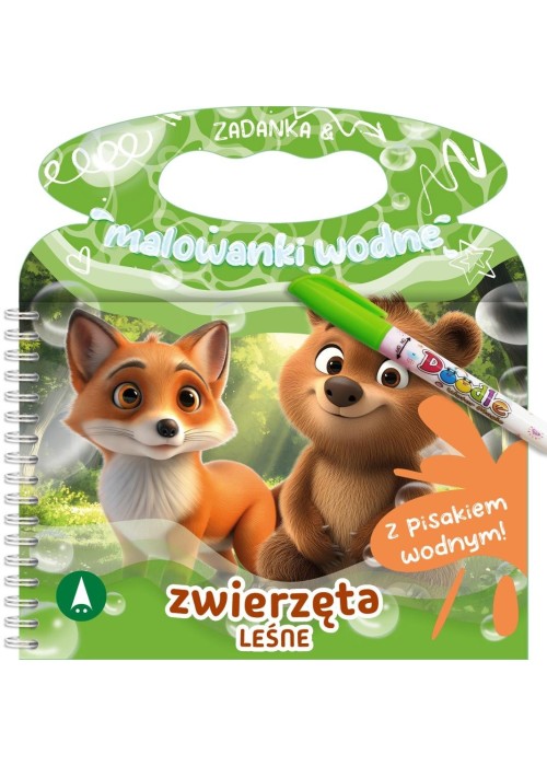 Zadanka & malowanki wodne. Zwierzęta leśne