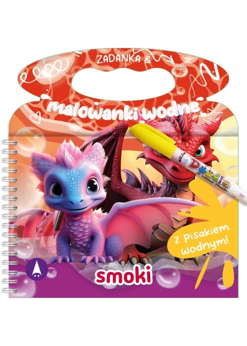 Zadanka & malowanki wodne. Smoki