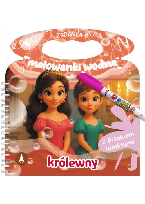 Zadanka & malowanki wodne. Królewny