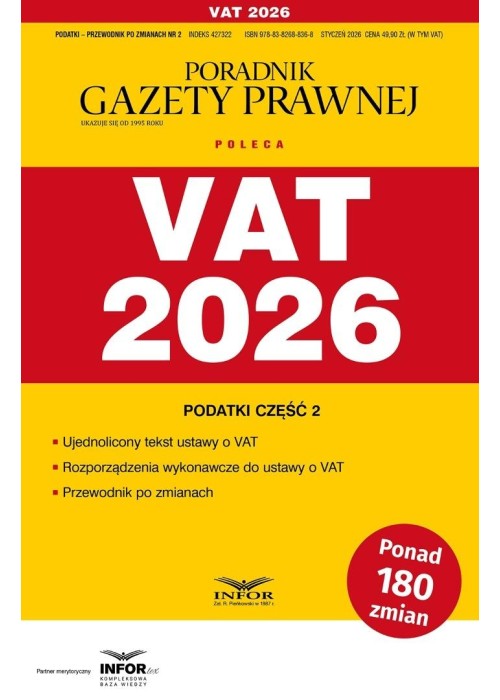 VAT 2026. Podatki-Przewodnik po zmianach 2/2026