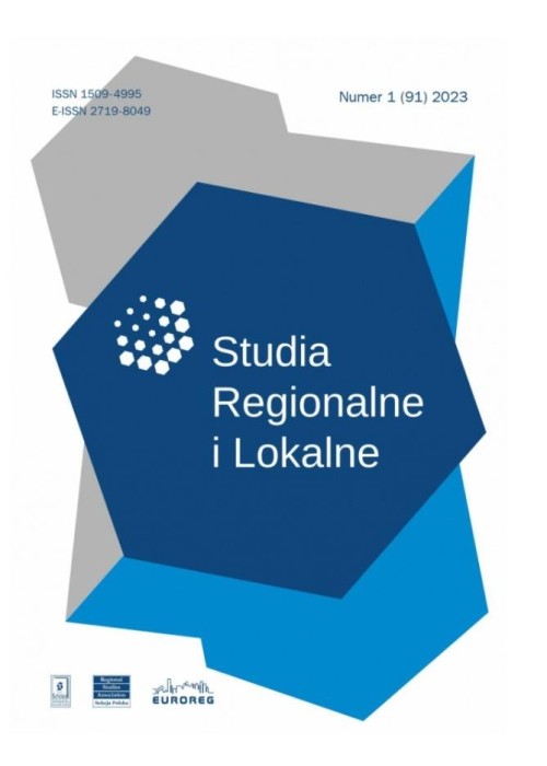 Studia Regionalne i Lokalne 1/2023