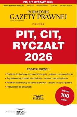 Piy, Cit, Ryczałt 2026. Podatki-Przewodnik