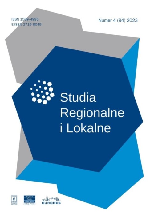 Studia Regionalne i Lokalne 4/2023