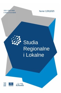 Studia Regionalne i Lokalne 1/2025