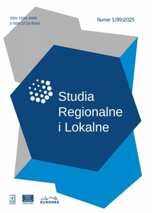 Studia Regionalne i Lokalne 1/2025