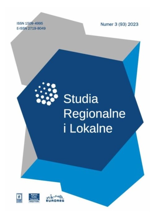 Studia Regionalne i Lokalne 3/2023