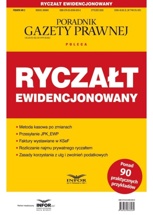 Ryczałt ewidencjonowany Podatki 2/2026