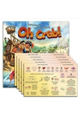Oh Crab! pakiet językowy (edycja PL/EN/DE/ES)