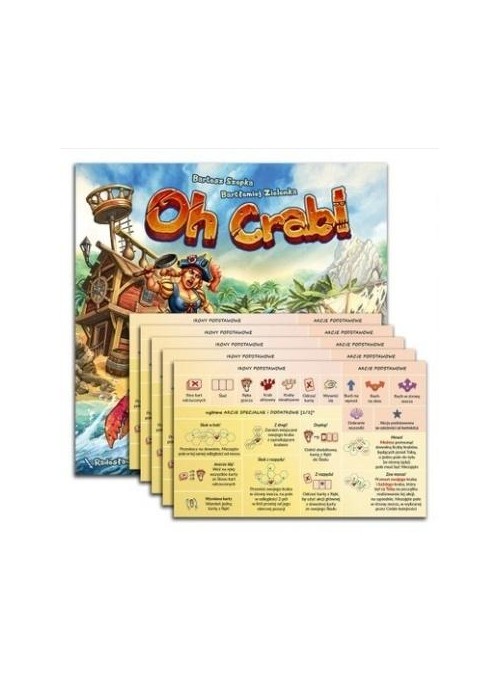 Oh Crab! pakiet językowy (edycja PL/EN/DE/ES)