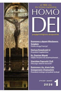 Homo Dei styczeń-marzec 1/2026
